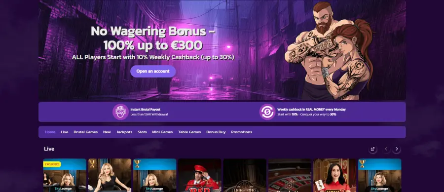 Brutal casino
