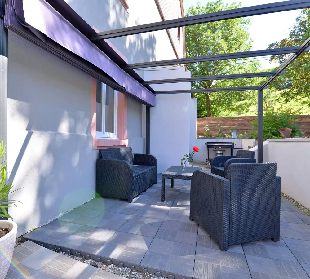 Terrasse Maison d'hôtes du Landersbach 7